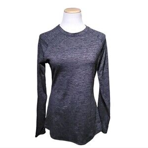 Cuddl Duds Climate Right women's thermal top Medium heather gray